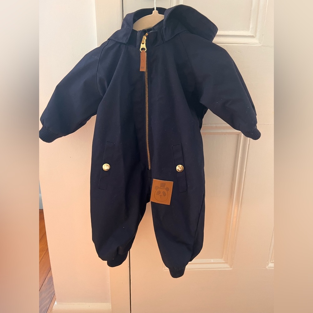 Mini Rodini baby all weather overall